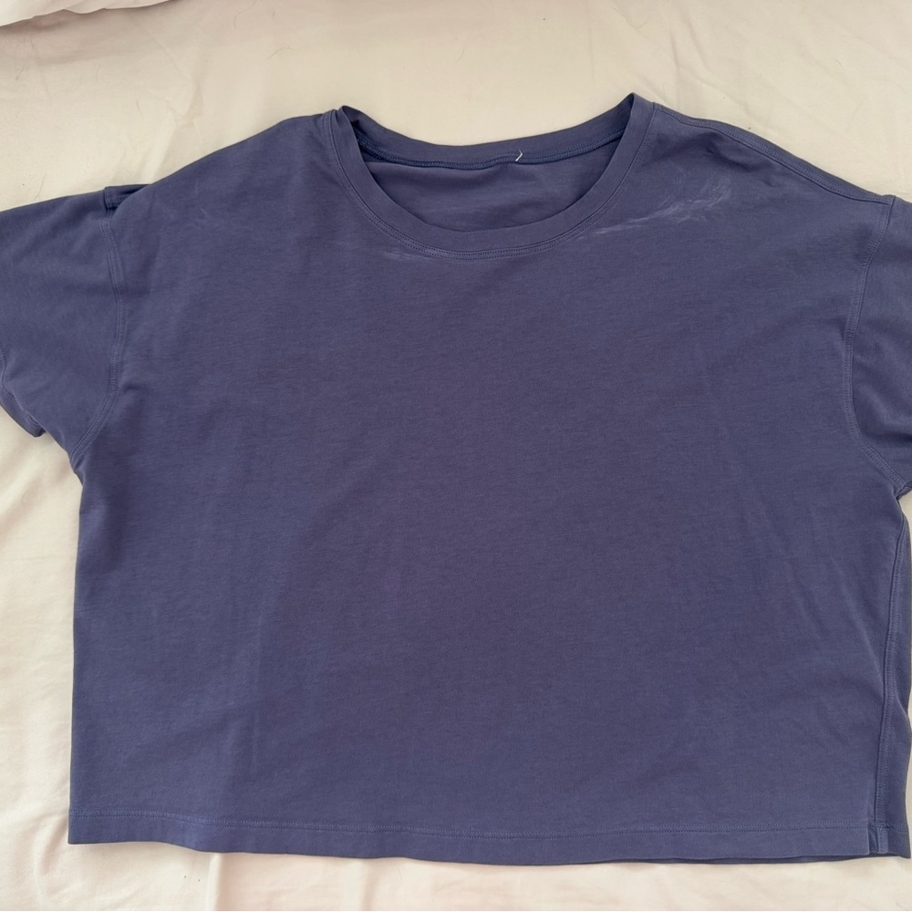 lululemon athletica Purple Crop Top
